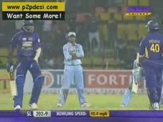 www.p2pdesi.com 3rd ODI SriLanka Vz India 31st Jan HQ Part 5