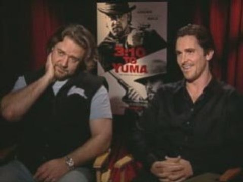 3:10 to Yuma / Interview : Christian Bale & Russell Crowe#12