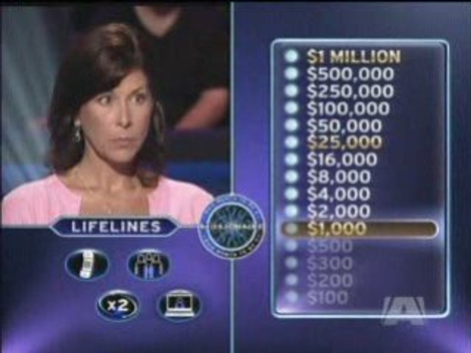 Sally Vander Veer on Who Wants To Be A Millionaire - Part 1