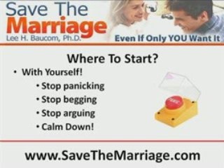 Can You Save Your Marriage?