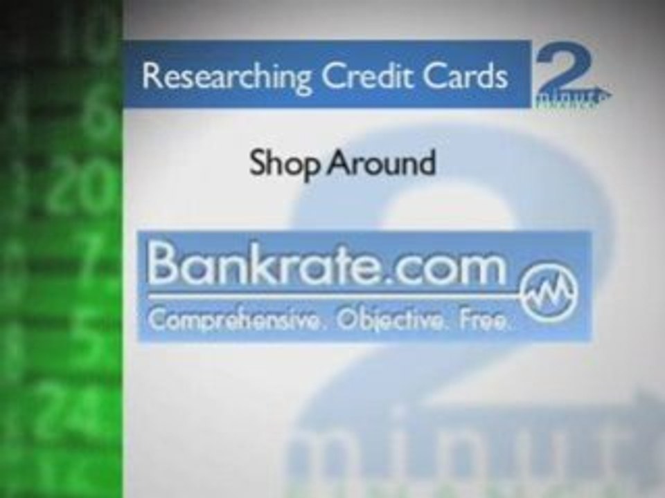 Credit Card Basics - Part 1 - 2MinuteFinance.com