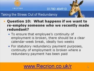 Redundancy Guide For Employers - Receive Free Video Now!