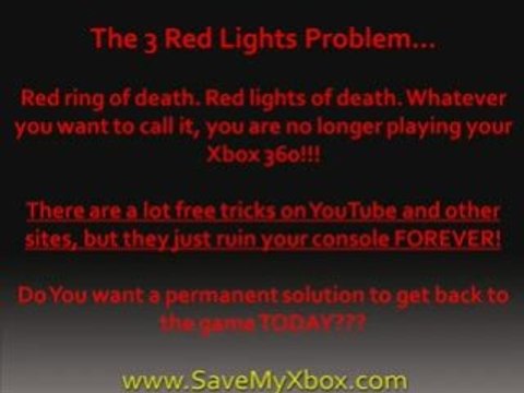 Xbox 360 3 Red Light Fix - Best Solution to Fix Your Xbox