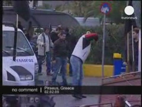 Manifestation d'agriculteurs à Athènes