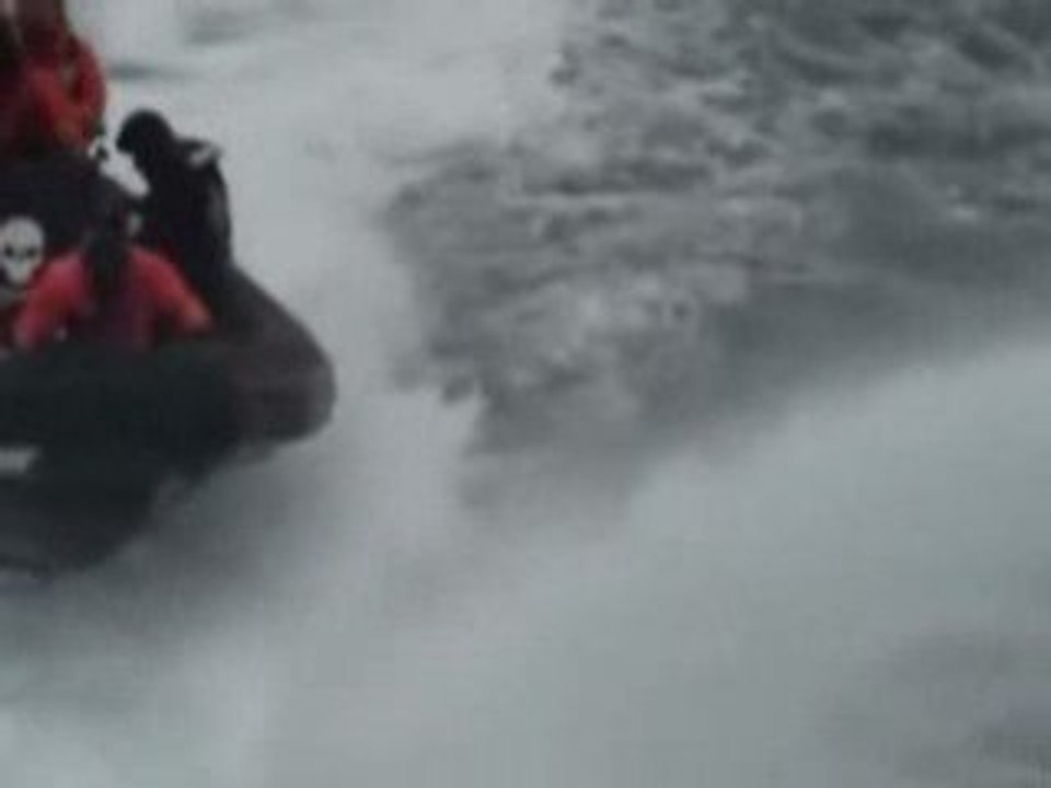 Whaling protest row