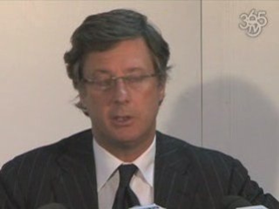 Football365 : Conférence de presse de Sébastien Bazin