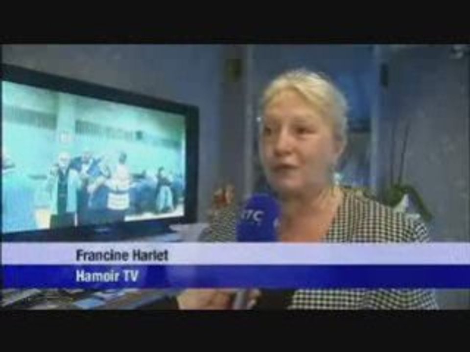 Reportage de RTC Télé-Liège pour le JT du 3 février 2009.