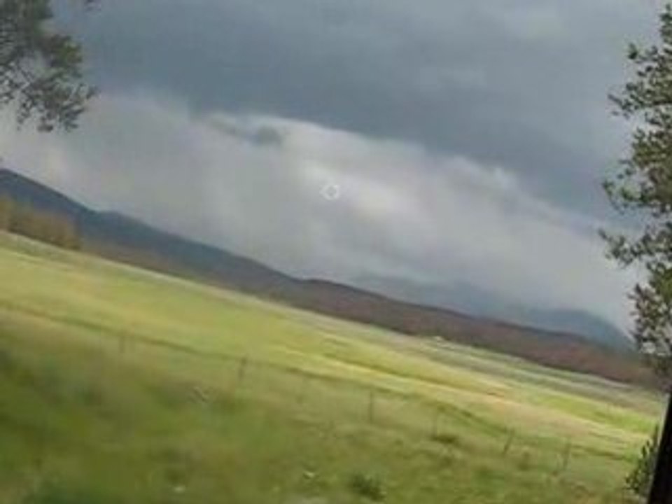 9.Another Ring UFO, Rocky Mountains 22nd July 2008 Video