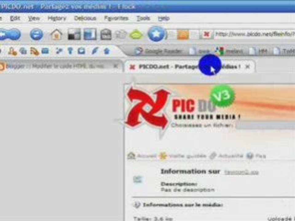 Tutorial Blogger - changer le favicon