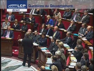 Bernard Kouchner à l'Assemblée Nationale