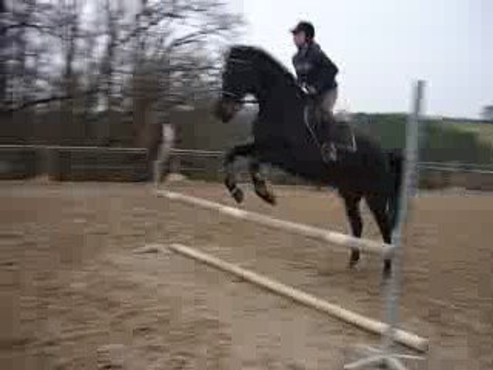 Cours de saut avec Lysa