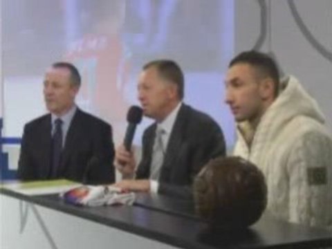 [ Conférence de presse Nadir Belhadj - Lyon - ]