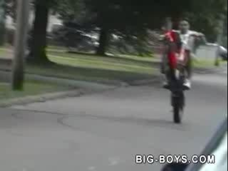 chute en moto
