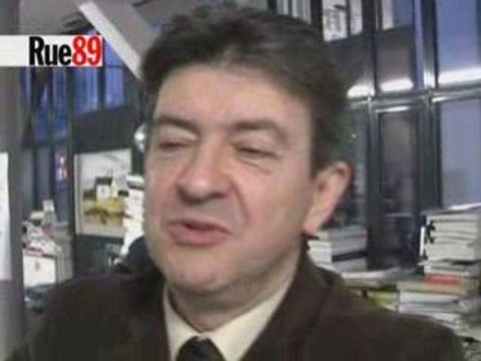 Mélenchon après le tchat sur Rue89