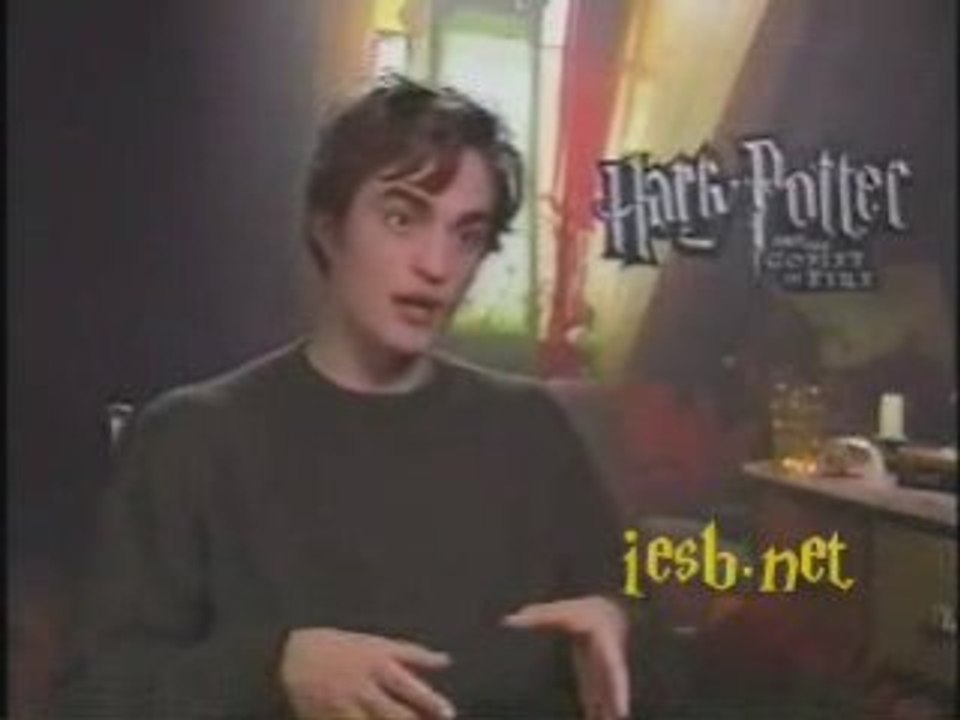 Robert pattinson Harry Potter interview  iesb.net