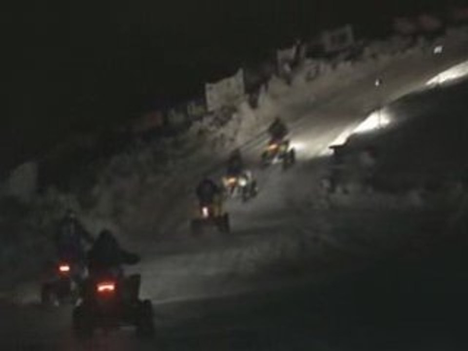 Trophée de quad sur glace 2007