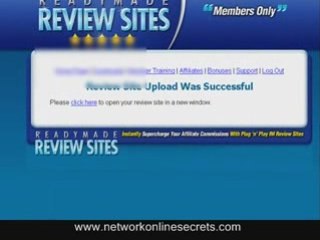 Ready Made Review Sites "Bonus Offer"