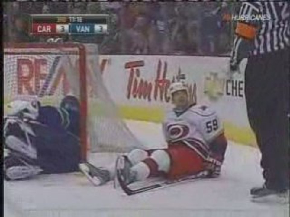 Hurricanes - Canucks Highlights (2/3/09)