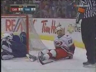 Hurricanes - Canucks Highlights (2/3/09)
