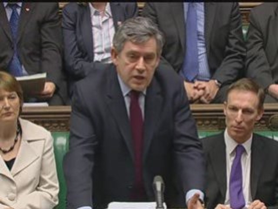Gordon Brown says we're in a depression