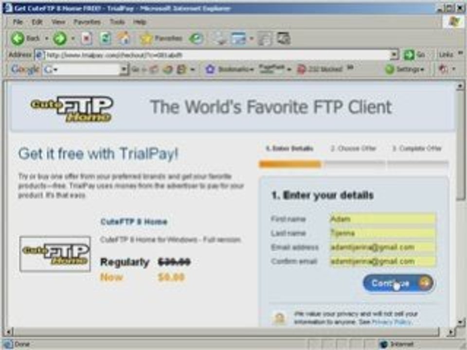 Download CuteFTP 8 Home For Free