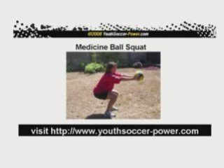 Develop soccer leg strength by mastering the squat