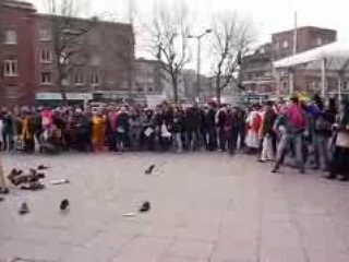 Lancer de chaussure sur la réforme PECRESSE Ulco dunkerque 2