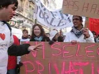Manifestation Université Orléans du 19 février 2009