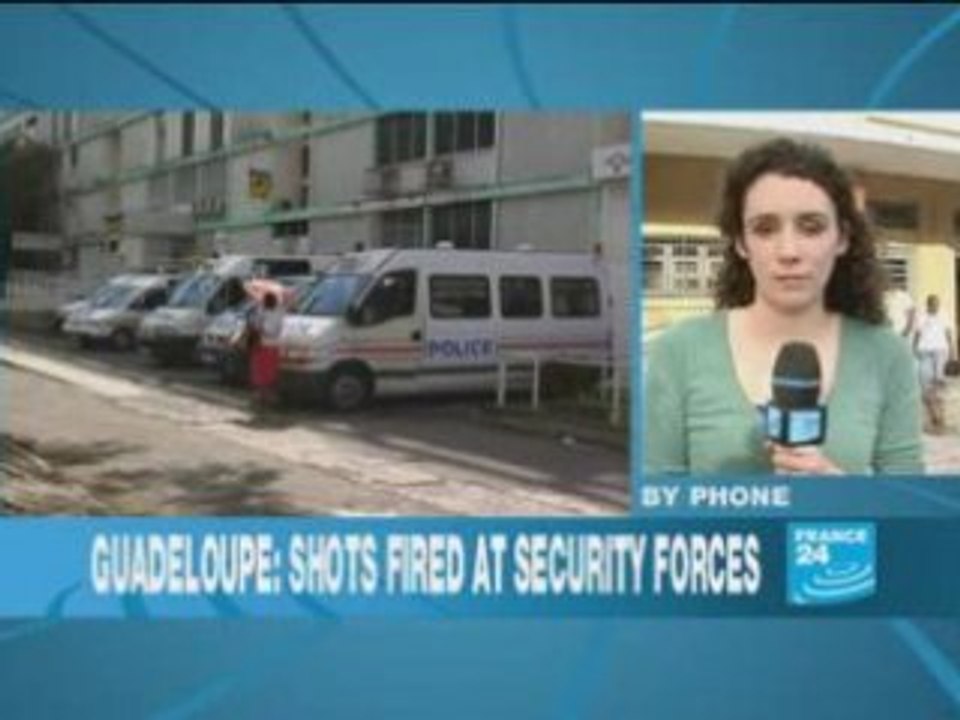 French Caribbean: shots fired at security forces