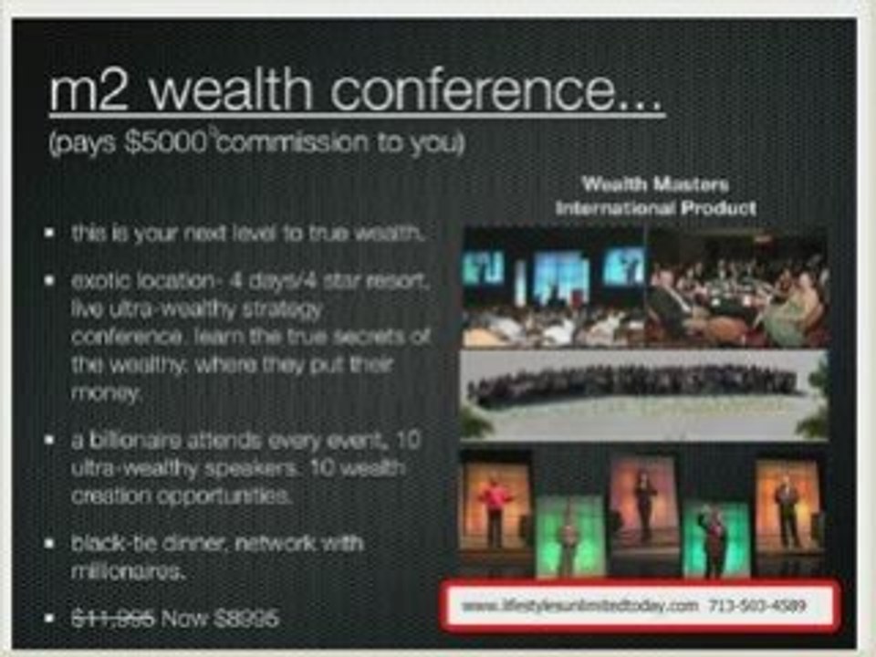 CCPro --M2 Wealth Conference that pays a $5000 commission