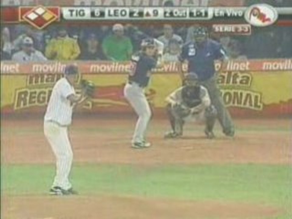 Aragua Campeón 2008-2009 9no Inning Alta
