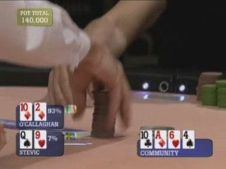 Poker EPT 1 Barcelona Stevic_pushes_O_Callaghan_off_the_pot
