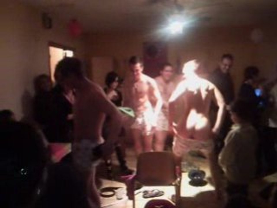 Strip tease de la troupe du RCSP