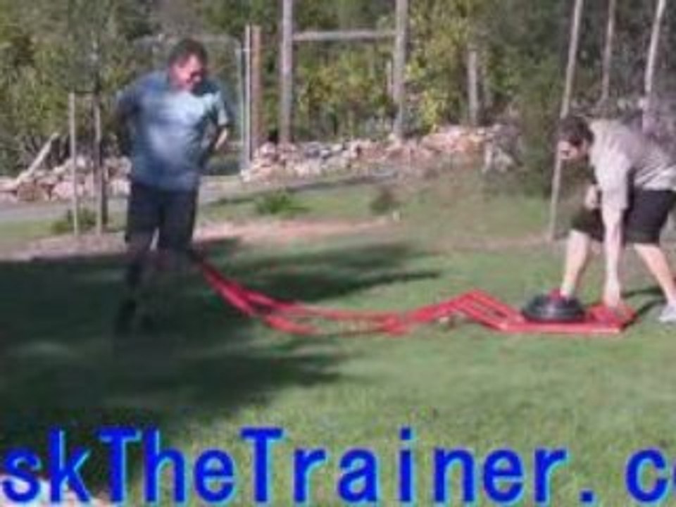 Sled Chest Press - Power Football Training exercises