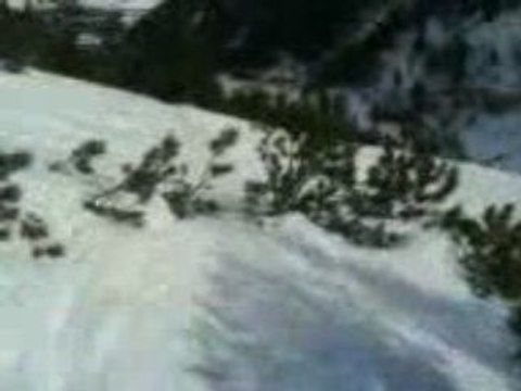 Loulou Caméra embarquée en Hors Piste - Les Arcs 2009