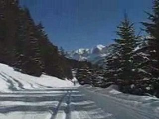 super glisse a la clusaz !!