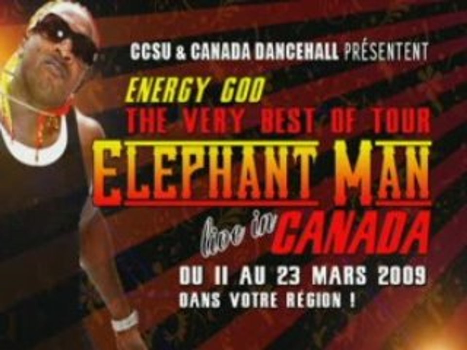 The Very Best of Elephant Man Canadian TOUR