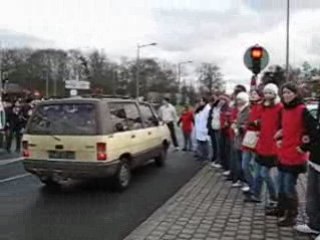 Barrage filtrant RN20 étudiants université d'Orléans