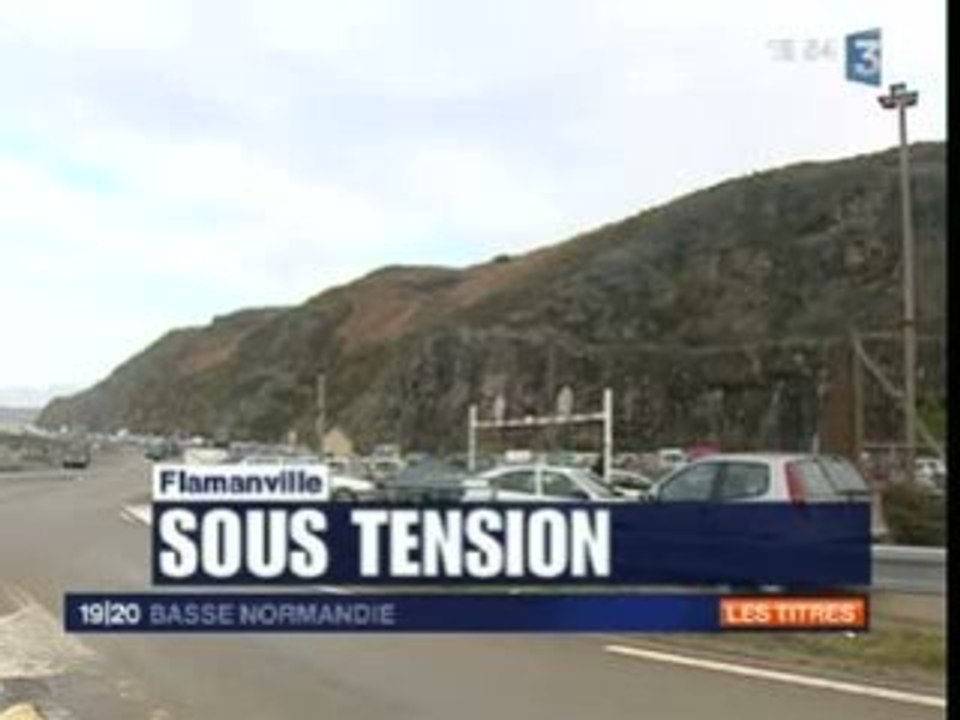 Flamanville avant la visite de N. Sarkozy + débat EPR - THT