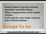 Treatment Options for Plantar Fasciitis