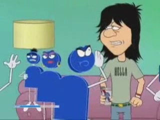 Guerre tra social network un divertente cartone animato