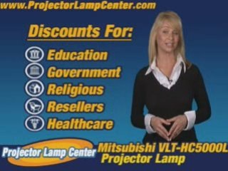 Mitsubishi VLT-HC5000LP Projector Lamp