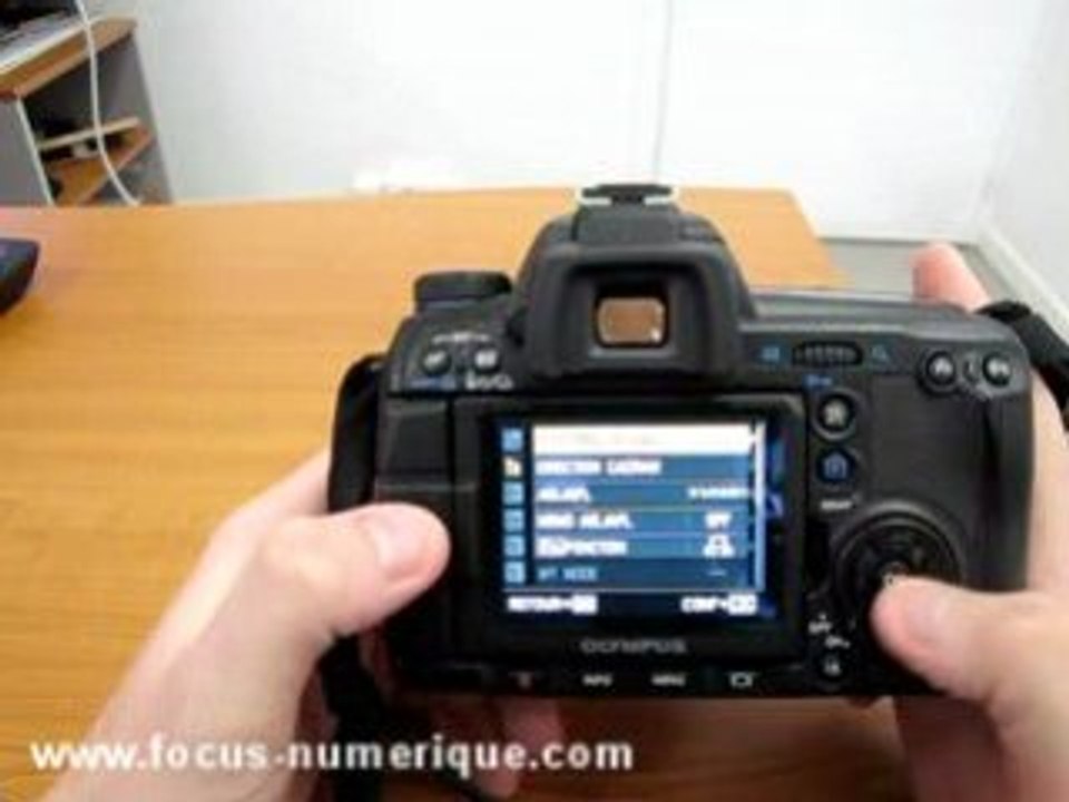 Olympus E-30 - menus