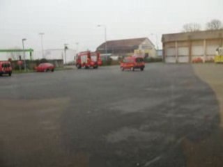 Départ du PS et de la VLCG du CSP chene vert durant mon là b