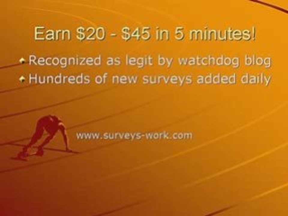 Earn money doing surveys  get paid to fill out surveys
