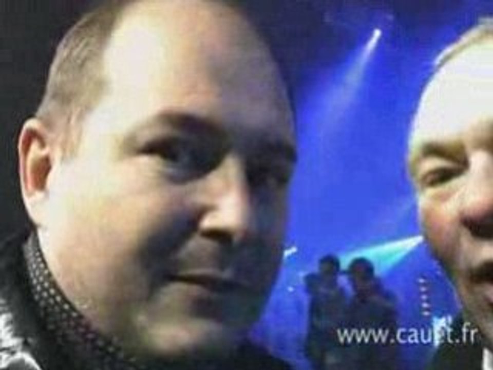 Cauet sur la scéne du Zénith d'Eckbolsheim