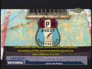 Cerro de Pasco: Herida Abierta. Documental de Raúl Chacón