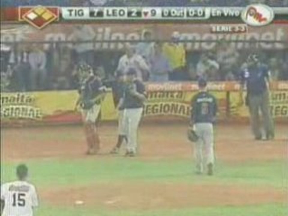 Aragua Campeón 2008-2009 9no inning Final del juego