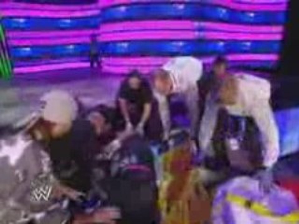 Jeff Hardy Accident Pyro WWE SmackDown