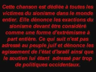 Clip antisioniste !!! faites tourner !